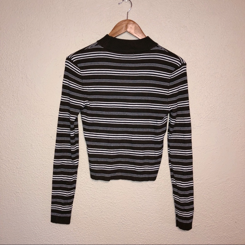 Striped Crop Top